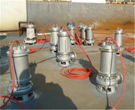 XWQ耐酸碱污水泵 工厂耐腐蚀潜水泵