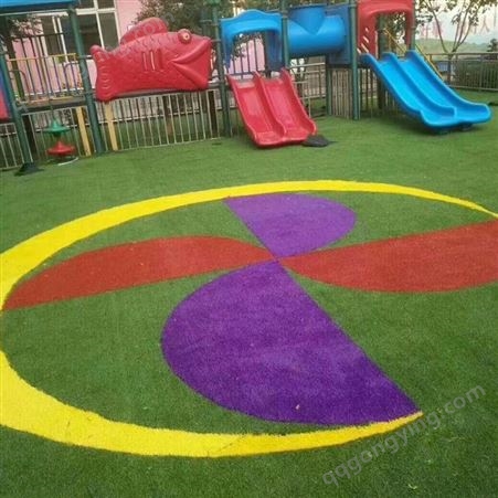网球场 室外环保免填充足球场人造草皮  幼儿园专用人造草坪 可定制