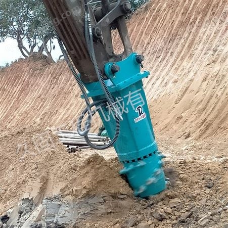久固9T挖掘机改装纵向铣刨机 液压垂直铣挖机 矿用掘进头旋转铣削头