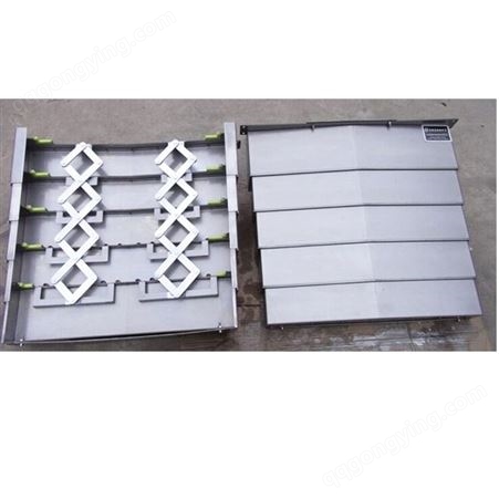 温州钢板防护罩数控机床加工中心导轨护板CNC电脑锣不锈钢制伸缩护罩 厂家