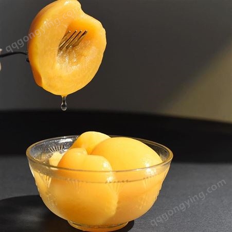 水果罐头 山东巨鑫源厂家供应 优质休闲食品 黄桃罐头