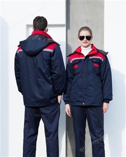 定制户外冲锋衣 男女冬季三合一 两件套加厚防寒工作服