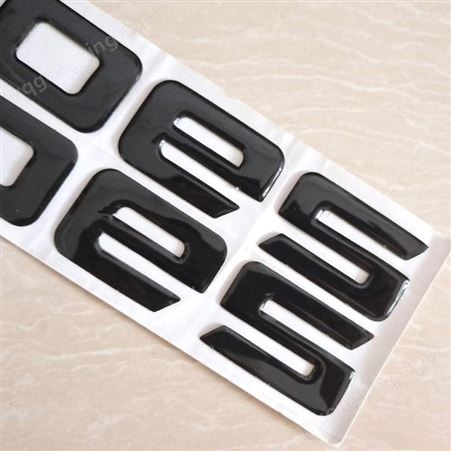 订制电镀子母数字标牌 abs塑料数字标牌