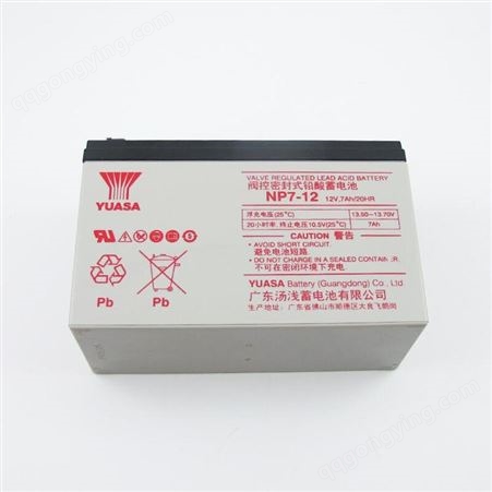 汤浅（YUASA）NP7-12/12V-7.0AH汤浅蓄电池 UPS专用