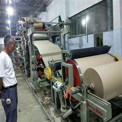河南格冉销售2400型烧纸造纸机 火炕造纸机 长网造纸机设备