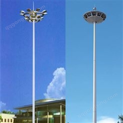 升降式高杆灯定制生产 大量供应15米高杆灯 新农村改造路灯