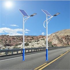 太阳能新农村路灯厂家 6米40w户外道路照明一体化太阳能路灯