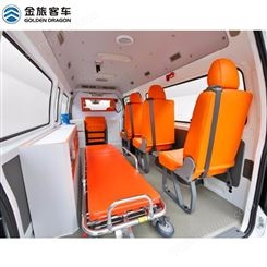 上海金旅伤员运输车救护车电话非急救转运车