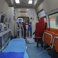 长途救护车出租转运 跨省急救车 120出院转院 接送病人回家