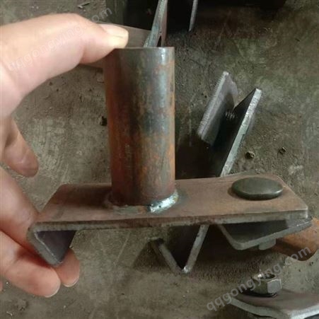 智富销售 悬挑梁定位桩 工字钢立杆定位桩 工字钢滑套
