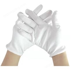 四川礼仪白手套  体操运动会白手套 工作手套