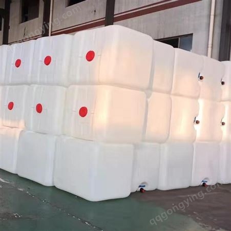 全新1000L白色吨桶厂家 庆诺1000升周转吨桶 1吨IBC桶