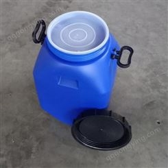 带UN码大口塑料桶25L 装固体出口的25升PE广口塑料桶 庆诺销售