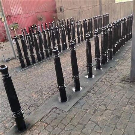 事业单位路障 生产出售 铸铁栏杆 隔离柱 支持定制