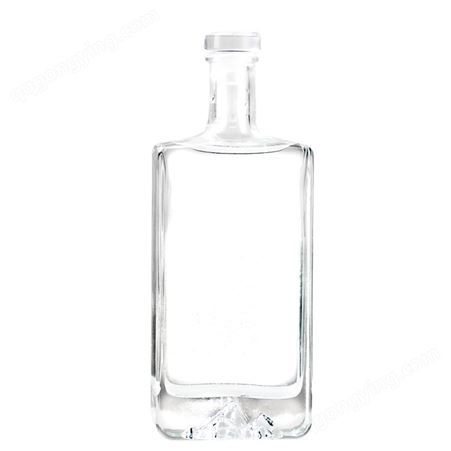 玻璃白酒瓶观云500ml自酿分装瓶空酒瓶子礼盒全套