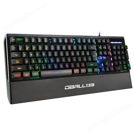 七龙珠键盘 机械键盘  鼠标套装有线 台式电脑办公 游戏打字用