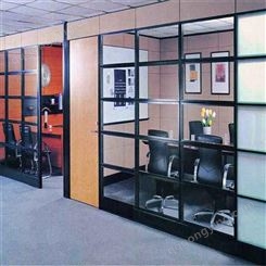 办公玻璃隔断规格 会议室移动隔断 祥雅玻璃隔断专业定制生产