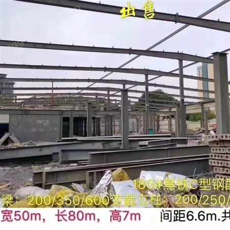 浙江杭州精品库房出售 越新二手钢结构现货直销厂房出售