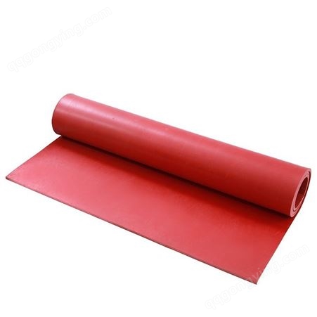 变电站橡胶绝缘橡胶板 红色绝缘胶垫  悦明绝缘垫