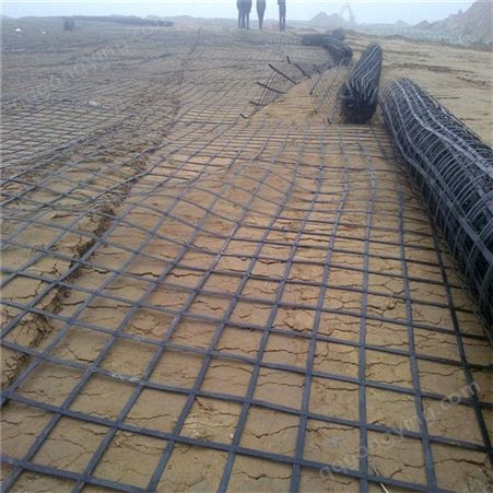 江西钢塑土工格栅抗拉强度高 水坝地基加固耐高温格网