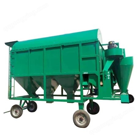 玉米/大豆滚筒粮食清选机 豆子滚筒筛 大产量清理筛 大型清粮机