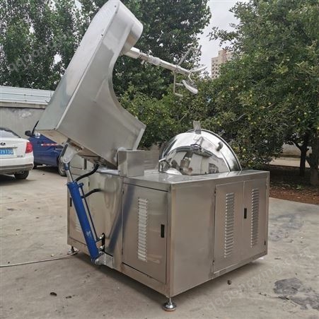大型电磁加热 新尊食品机械 全自动燃气行星炒锅 XZ-65
