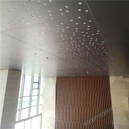 润盈商场展厅 氟碳铝单板异型吊顶 造型氟碳铝板