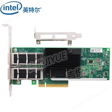 Intel万兆网卡XL710-QDA2BLK 双端口40G光纤以太网聚合网络适配器
