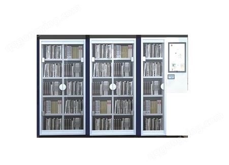 智能共享书柜自助扫码简约钢制单面微型图书柜借阅书借还