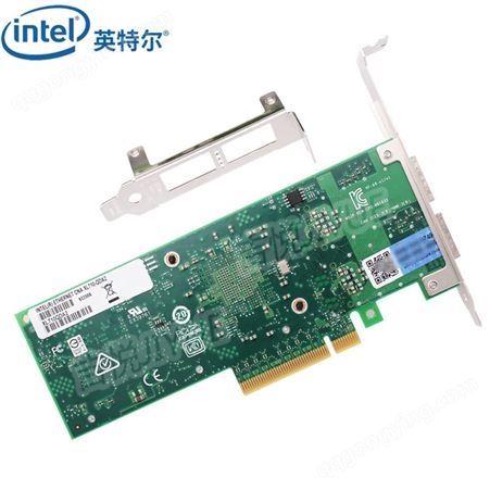 Intel万兆网卡XL710-QDA2BLK 双端口40G光纤以太网聚合网络适配器