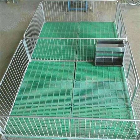 按时发货 仔猪保育栏 复合板双体猪用保育床 保育栏加厚材质 欢迎咨询