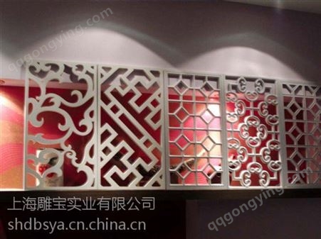 上海闵行区雕宝实业浮雕屏风设计加工