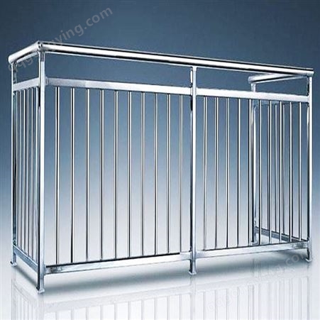 楼梯不锈钢楼梯扶手护栏栏杆立柱玻璃穿拉丝家用室内外阳台护栏