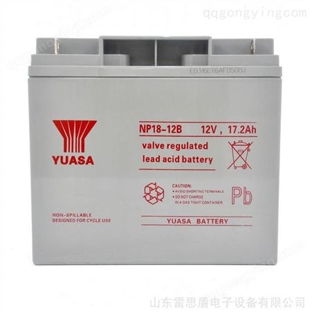 YUASA汤浅蓄电池NP7-12 铅酸免维护12V7AH ups电源直流屏电池