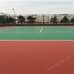 篮球场地面材料种类 网球场的规格 永兴 标准球场 欢迎采购