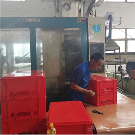 上海一东注塑生产塑料收纳筐订制周转箱开模设备注塑模具家居日用品塑料筐