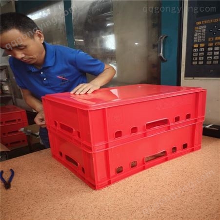 供应面包周转箱 pp材质塑料周转箱定制开模具塑料周转盒源头工厂