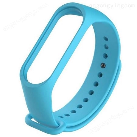 伟业达适用于小米智能手环表带 彩色运动智能腕带 防水硅胶手表带