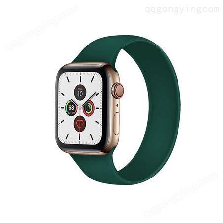适用苹果硅胶表带iwatch运动表带 手表表带加工定制批发 伟业达智能穿戴厂家